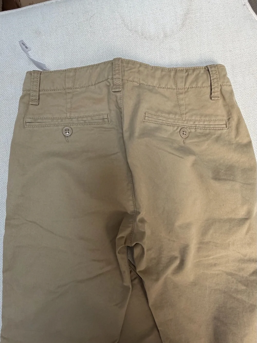 GAP Kids Slim Fit Adjustable Classic Khaki Pants